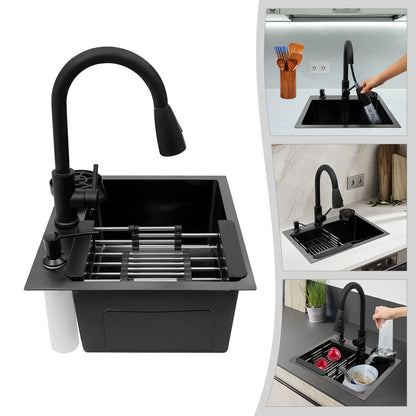 Single Bowl Sink 40×45 cm for Modern Kitchen 