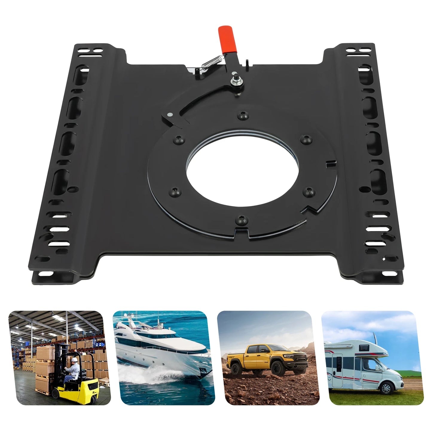 Base giratoria 360° para asiento de furgonetas