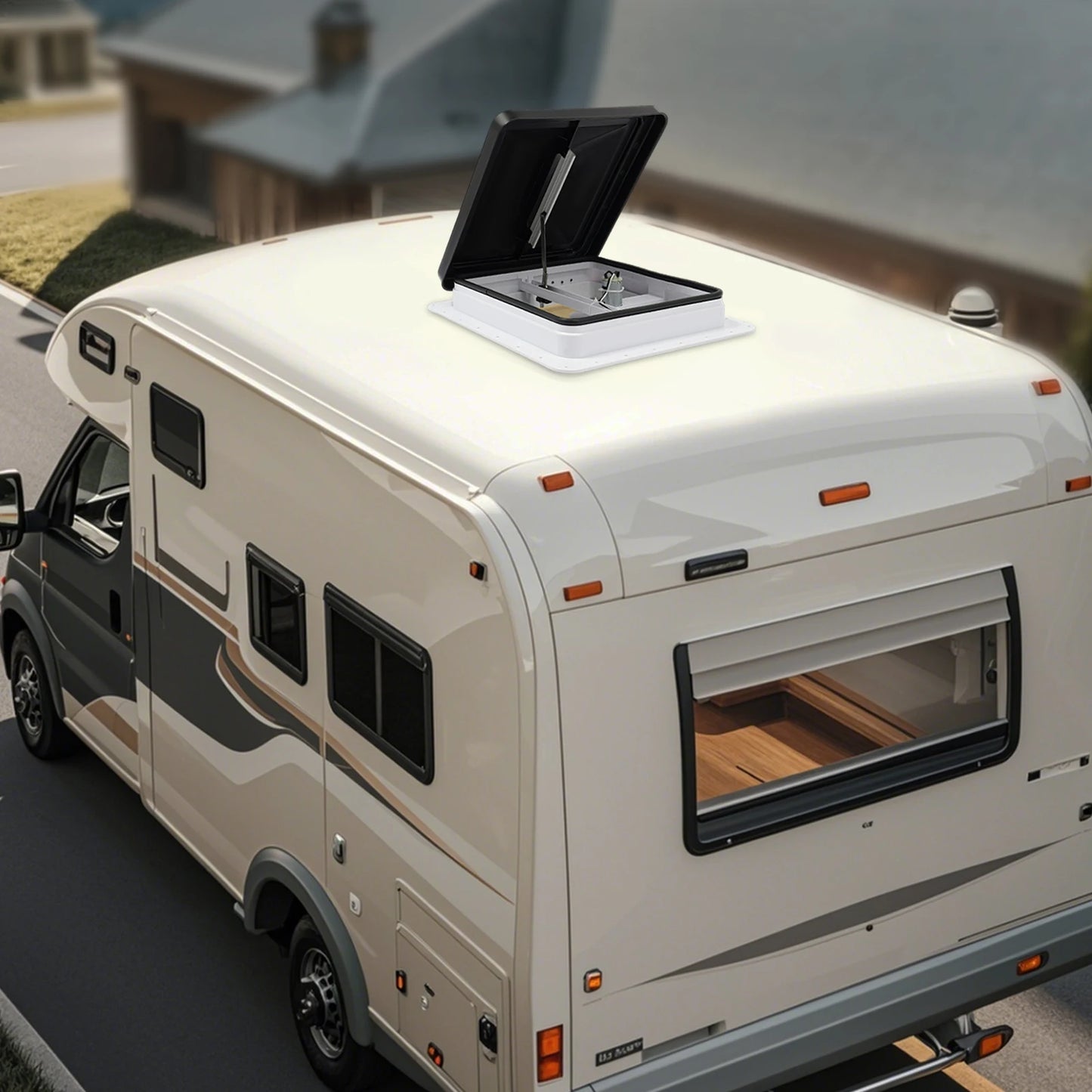 Puits de lumière pour toit de VR 42×42 cm (14×14")