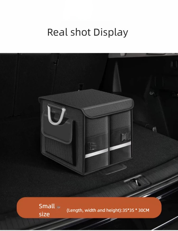 Organizador de Maletero de Cuero Ajustable