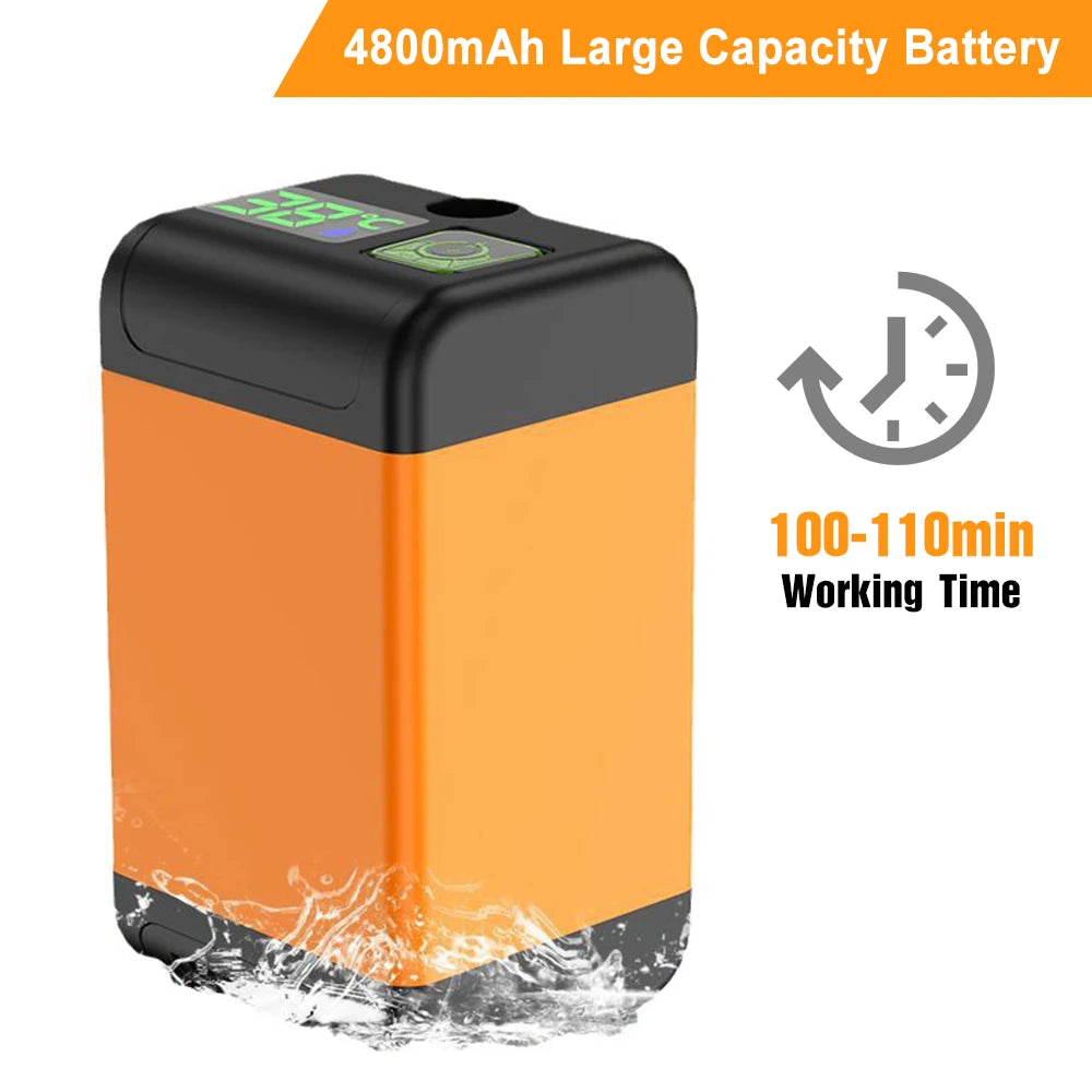 Pompe de douche électrique portable – Rechargeable USB pour le camping