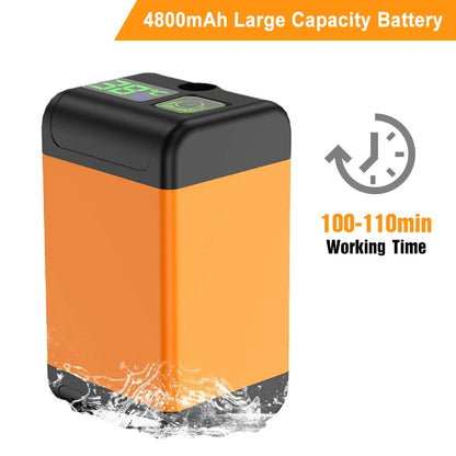 Pompe de douche électrique portable – Rechargeable USB pour le camping