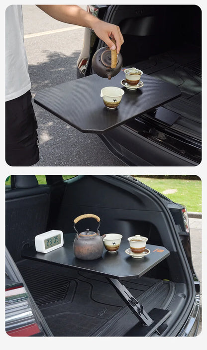 Table Portable de Coffre | Design Pliable, Universel