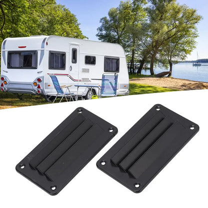 Grille d'aération RV 2 unités - ABS résistant + Installation facile (Universelle)