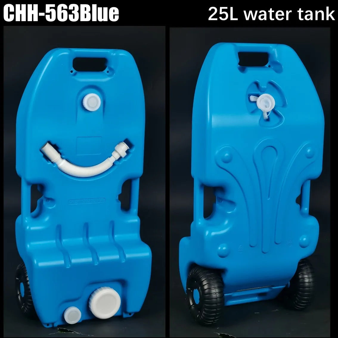 Depósito de Agua Portátil para Camper y Autocaravana con Ruedas – 25L / 40L