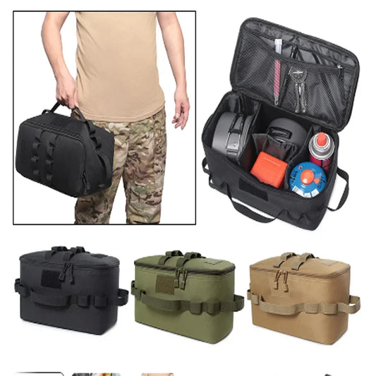 Bolsa Organizadora 600D - Resistente y Plegable para Camping y RV (Solo Bolsa)