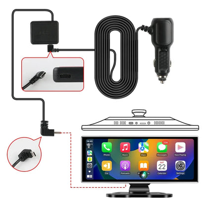 Dashcam 4K con Pantalla 11.26" + CarPlay/Android Auto - Srnubi