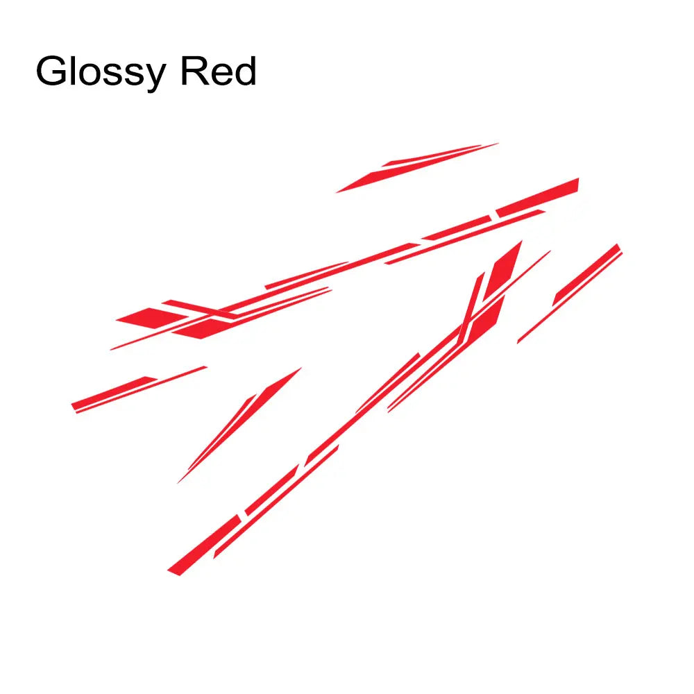 Set de 6 Vinilos Decorativos para Camper y Autocaravana | Adhesivos Laterales RV de Alta Resistencia