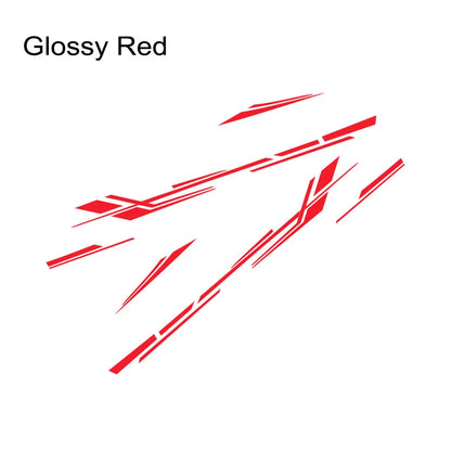 Set de 6 Vinilos Decorativos para Camper y Autocaravana | Adhesivos Laterales RV de Alta Resistencia