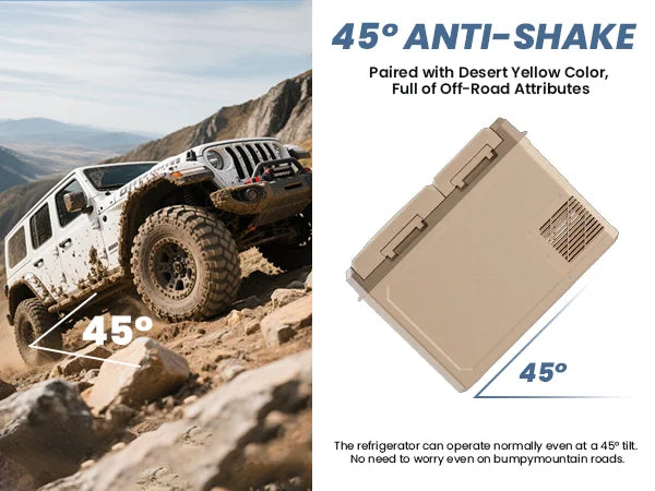 Refrigerador Portátil de 35L – 45L para Vehículo y Camping