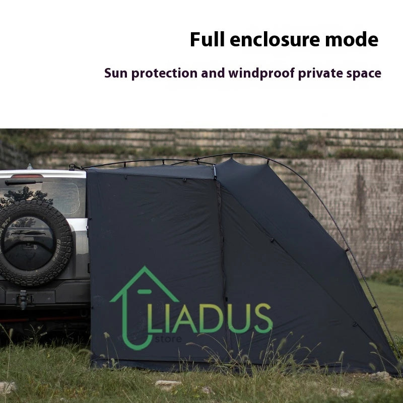 Car and Camper Side Awning - Waterproof · UV Protection · Express Setup · Aluminum · 300x330cm