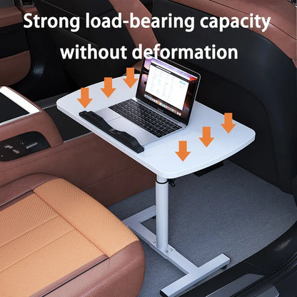 Mesa Plegable Ajustable para Camper y Autocaravana | Mesa Elevable Interior para Furgoneta y Coche