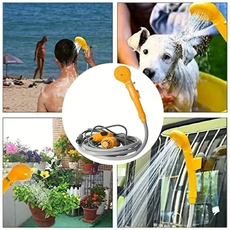 Douche portable 12 V pour voiture et camping