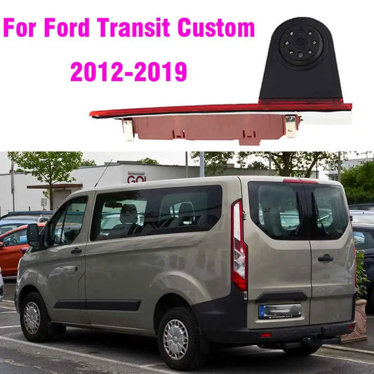 Ford Transit Custom 2012-2019 - Cámara Marcha Atrás con Luz de Freno