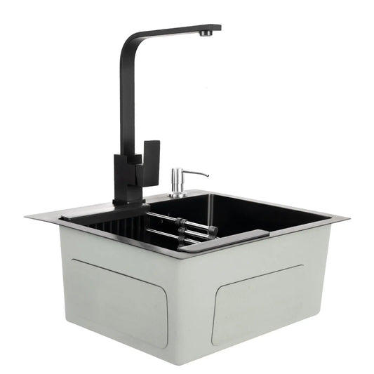 Fregadero Premium para Cocina, Camper y Espacios Reducidos