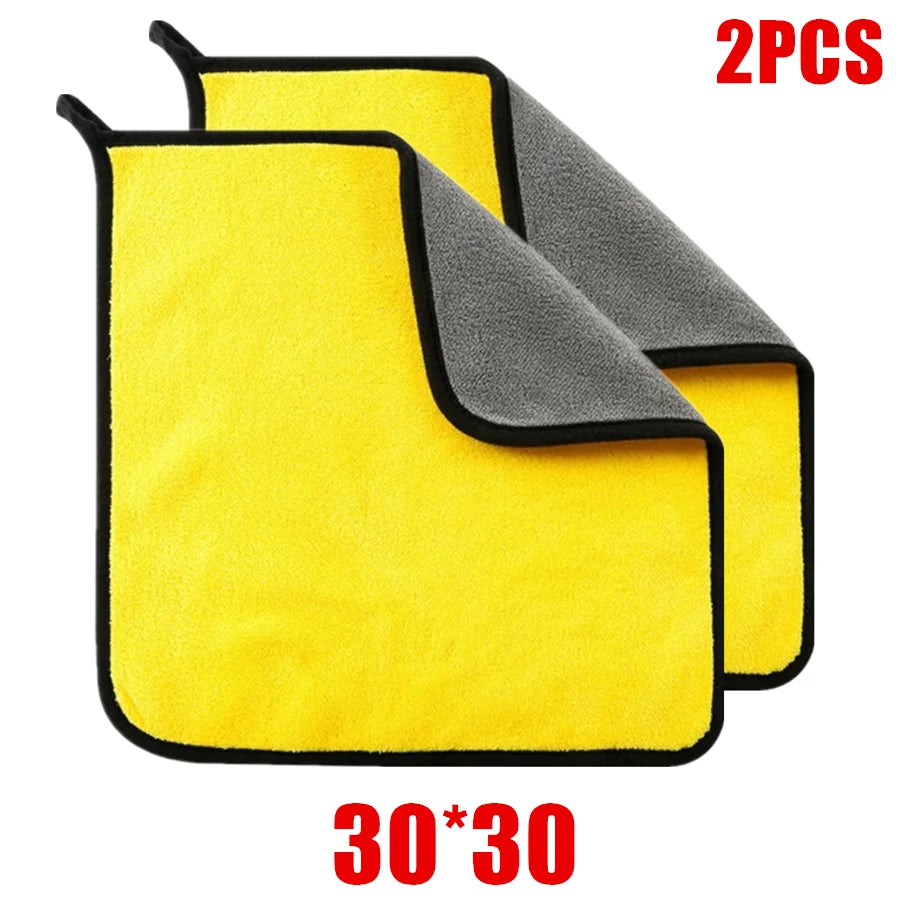 Microfiber Car Cleaning Cloths – Pack of 1 / 2 / 6 units, Soft and Absorbent