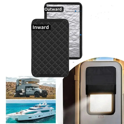 Motorhome Door Window Sunshade 