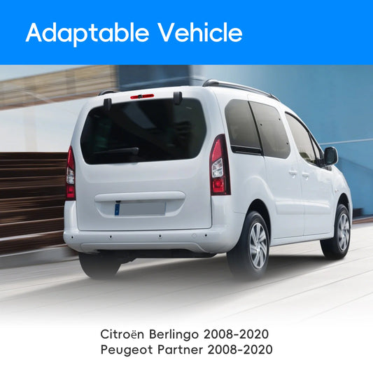 Peugeot Partner / Citroën Berlingo - Cámara Marcha Atrás con Luz de Freno