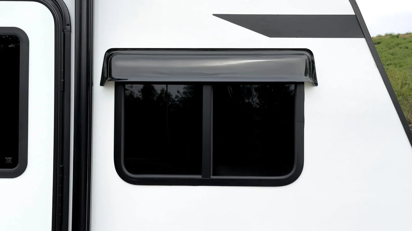 Deflector de Lluvia y Sol para Ventanas de RV y Camper | RainBlade Universal Transparente con Adhesivo 3M