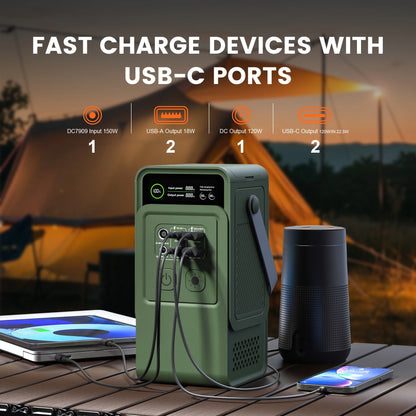 1024Wh / 1800W LiFePO4 Power Station