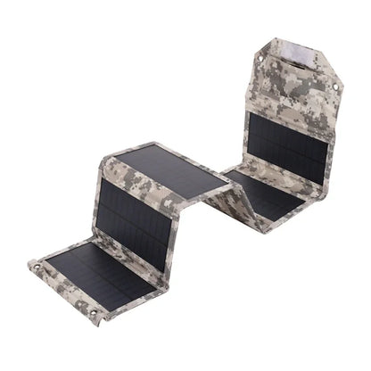 Chargeur solaire USB portable pour le camping et les situations d'urgence