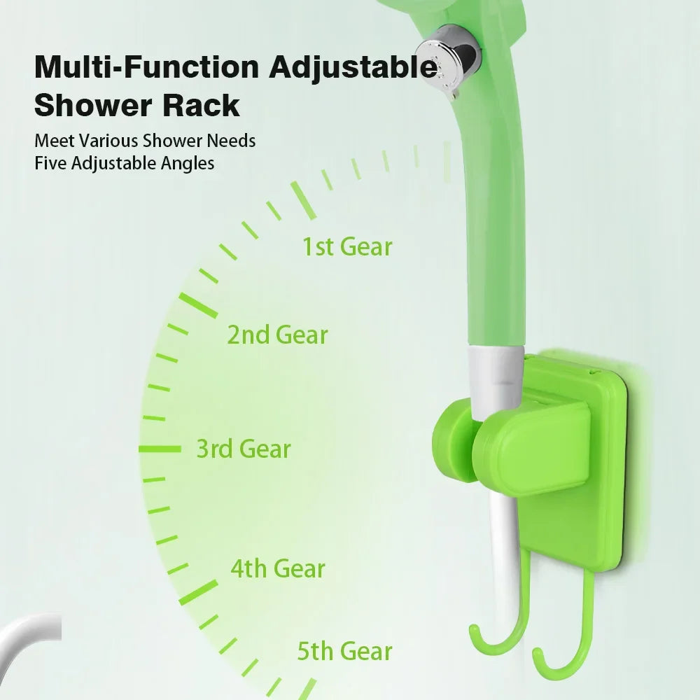 Camping Shower Kit with 6000mAh Rechargeable Pump 