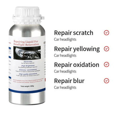 800ML Car Headlight Repair & Polishing Fluid