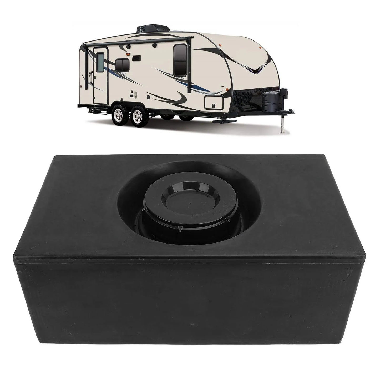 Réservoir d'Eau Potable pour Camping-car et Caravane – 30 L (8 Gallons)
