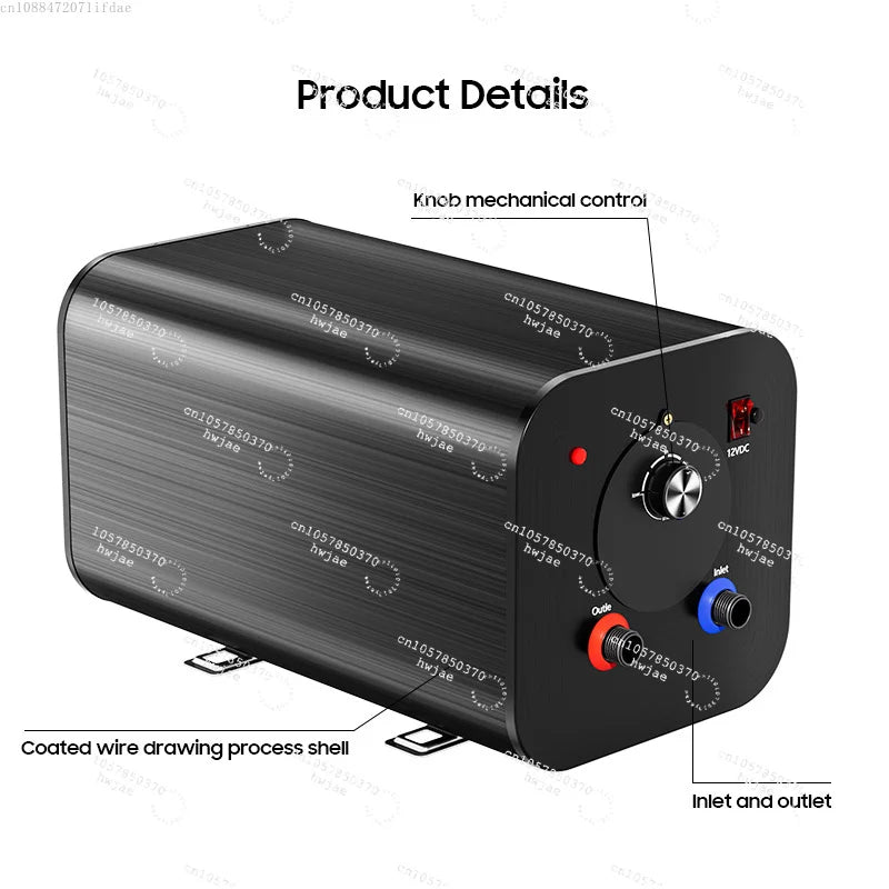 Calentador de Agua Eléctrico para Camper y Autocaravana – 10L a 30L | Clase A