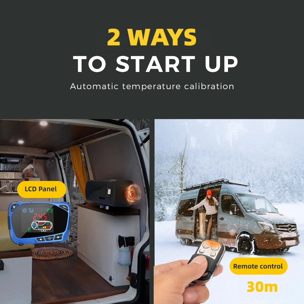 8KW Sunster Portable Diesel Heater – Fast, Safe, and Quiet