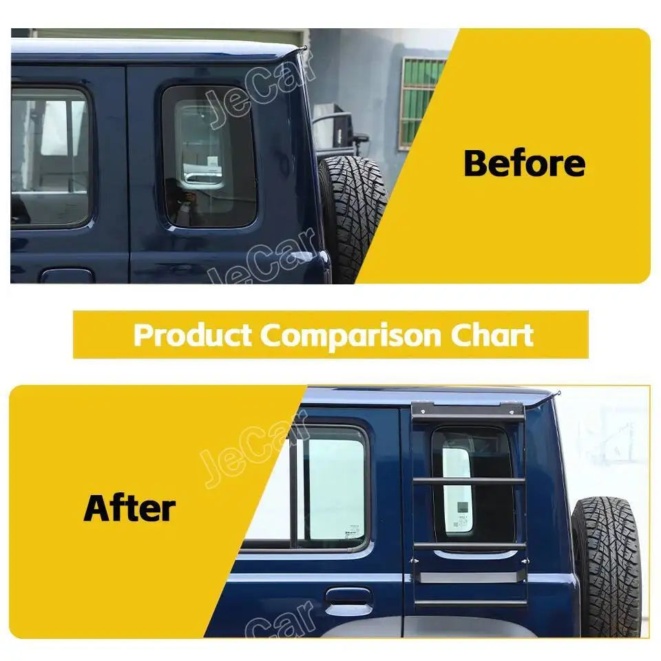 Échelle de lunette arrière pour Suzuki Jimny 4 portes (2019+) – Côté gauche