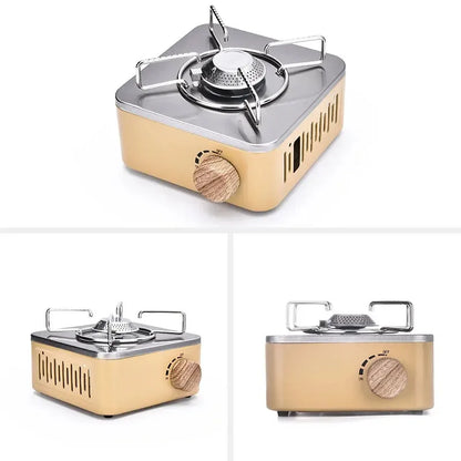 Hornillo Gas Acero Inox DUTRIEUX - Encendido Integrado + Resistente