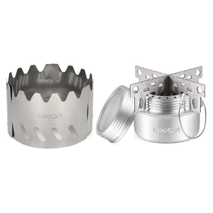 Mini Hornillo Alcohol Aluminio - Ultra Ligero 26g + Tapa Apagado