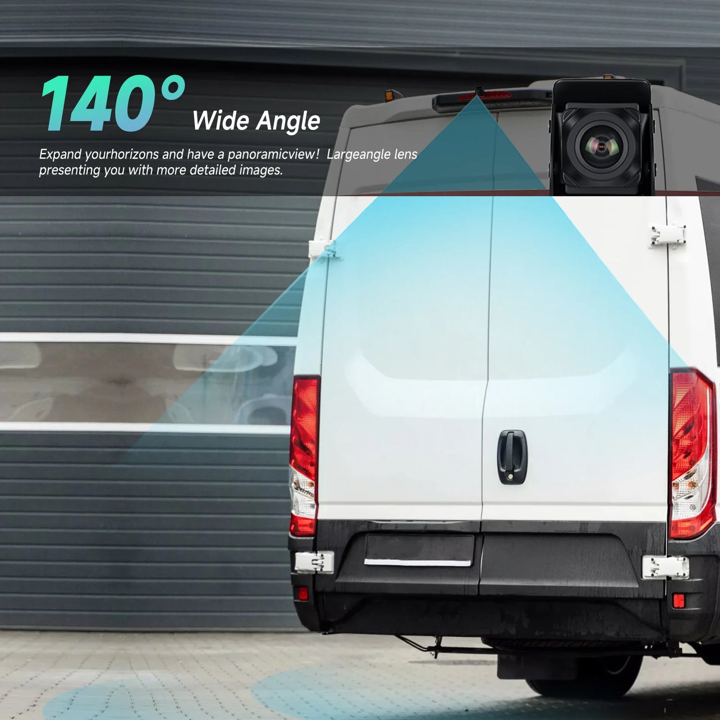IVECO Daily 2015-2017 - Cámara Marcha Atrás con Luz de Freno