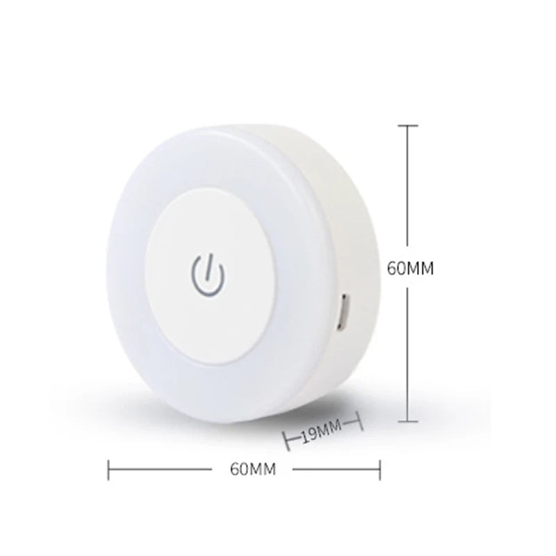 Rechargeable and Magnetic Touch LED Night Light