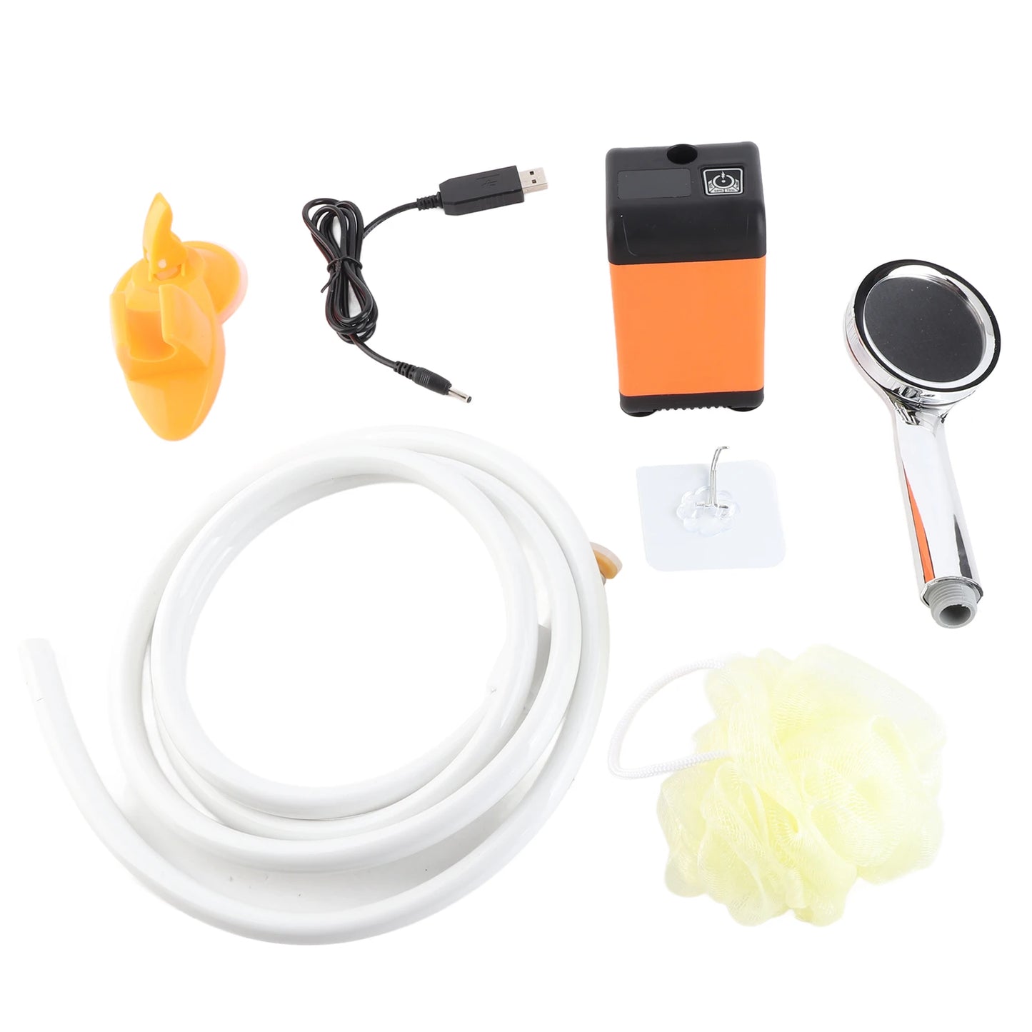 Pompe de douche électrique portable – Rechargeable USB pour le camping