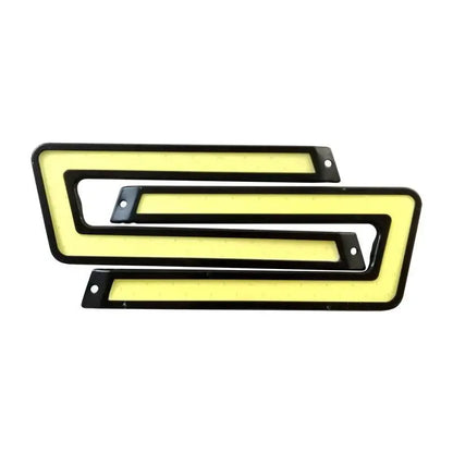 Luces Diurnas LED para Peugeot Boxer / Citroën Relay / Fiat Ducato 2006-2014 – 2400LM, 12V, 6W, Blanco 6000K, COB Chip, Fácil Instalación