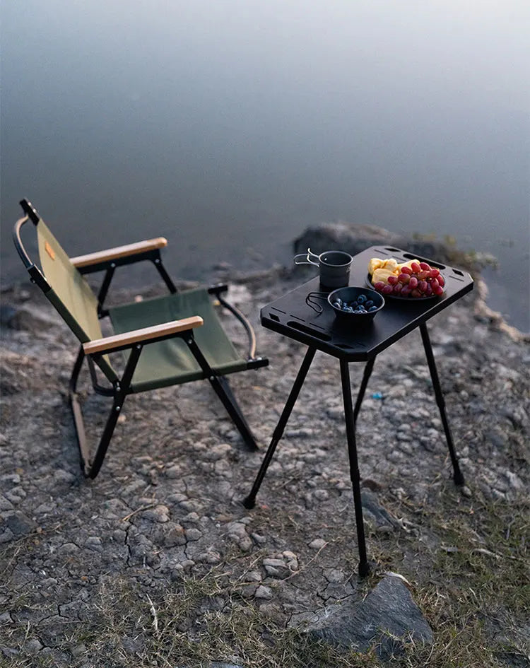 Mesa Plegable Portátil de Aluminio – Camping y Camper