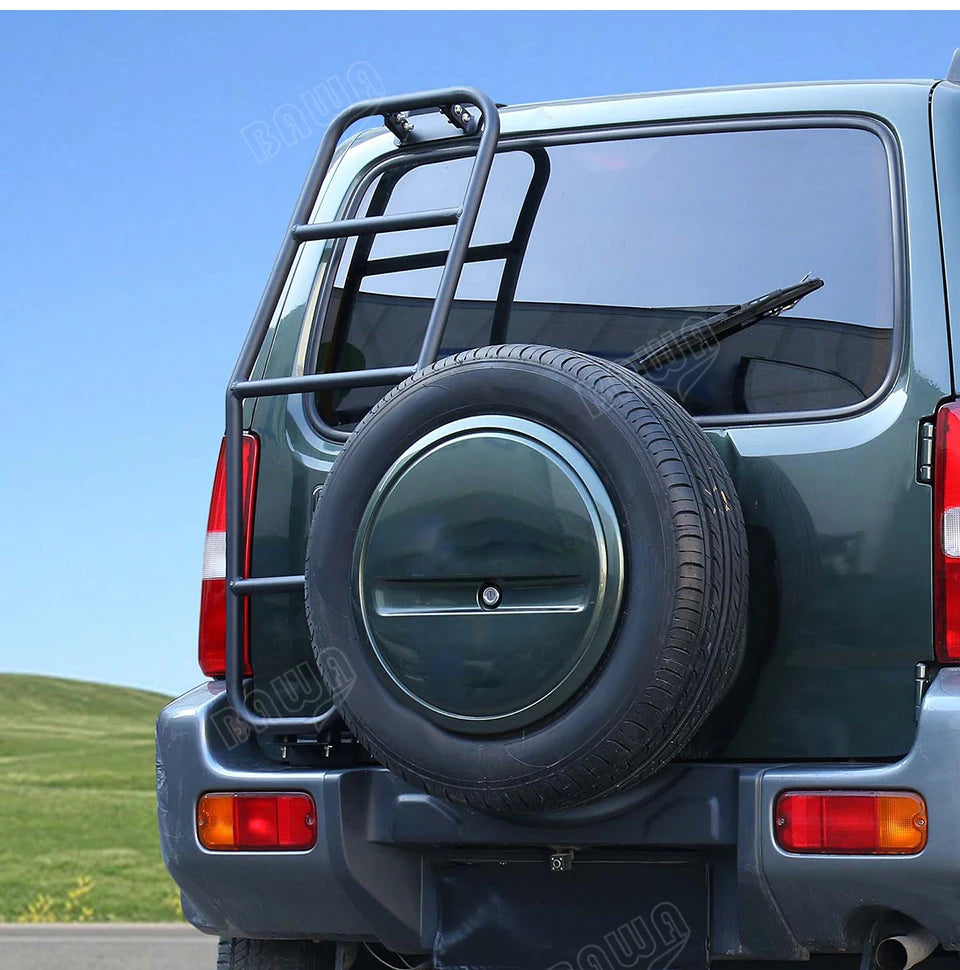 Échelle de hayon arrière pour Suzuki Jimny (2007–2017) – Alliage d'aluminium 