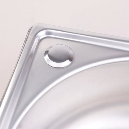 Évier d'angle pour camping-car et caravane