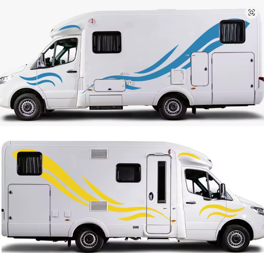 Pegatinas de vinilo de rayas