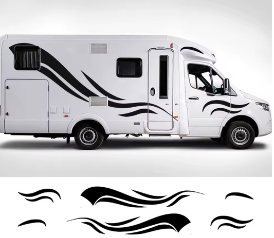 Pegatinas de vinilo de rayas