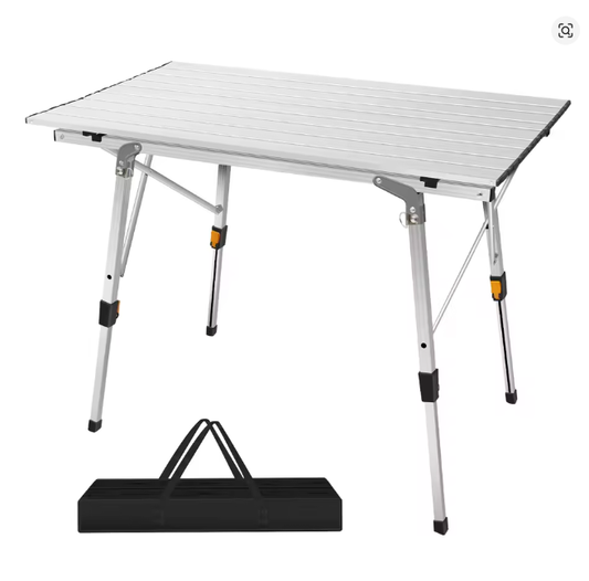 Mesa de camping ultraligera