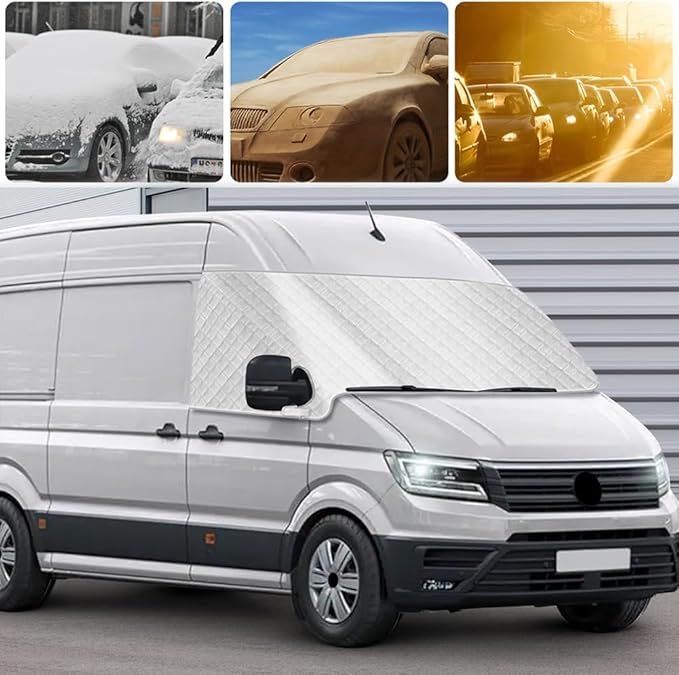 Ford Transit Custom - Aluminum Ventilation Grille + Insect Screen (2012-2023)