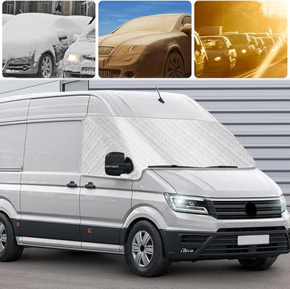 Ford Transit Custom - Aluminum Ventilation Grille + Insect Screen (2012-2023)
