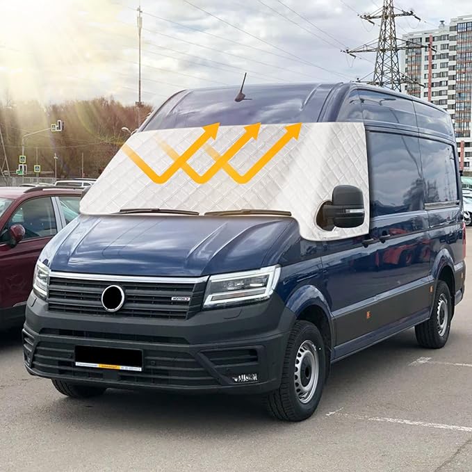Ford Transit Custom - Aluminum Ventilation Grille + Insect Screen (2012-2023)