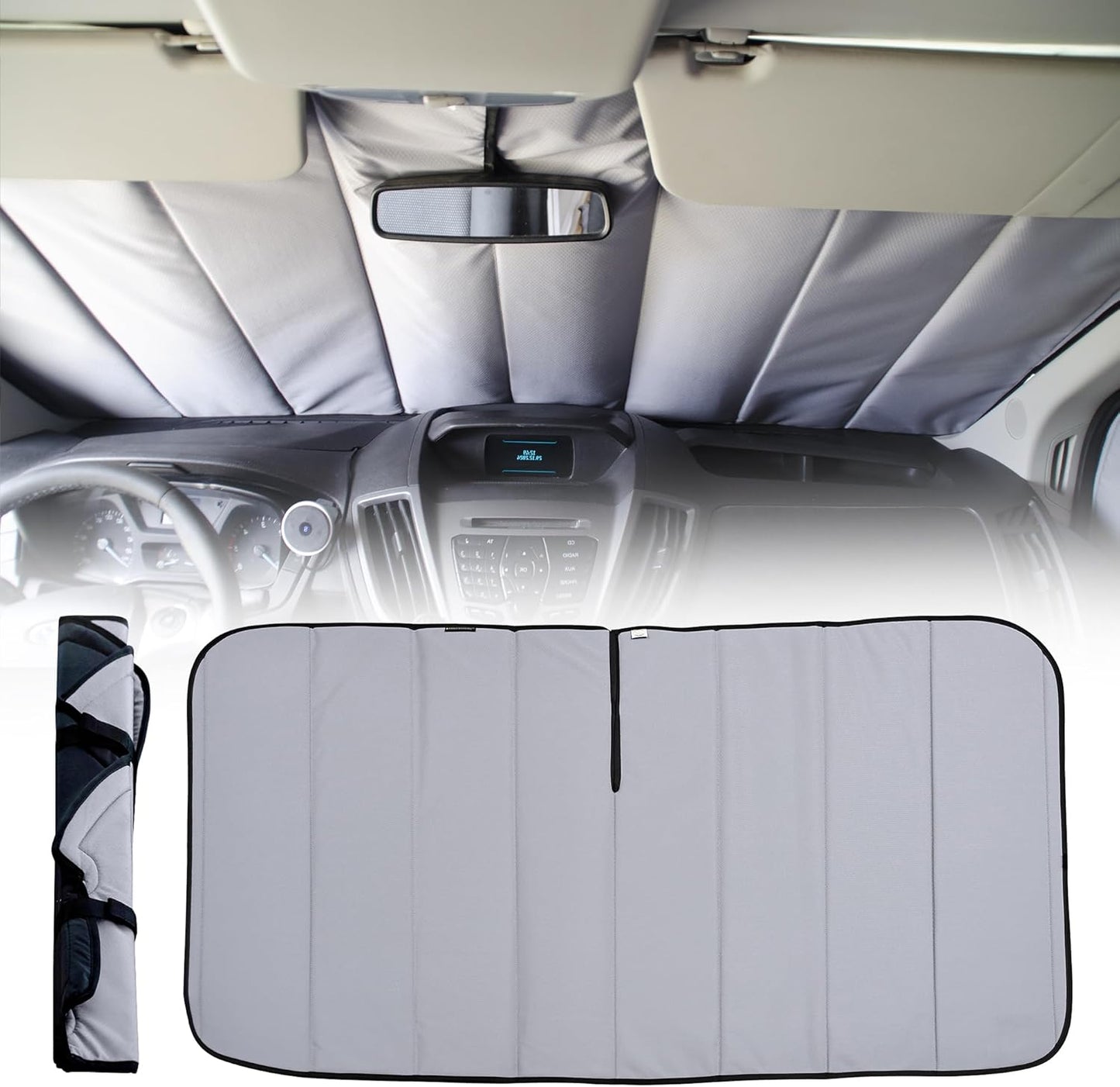 Ford Transit 2015-2026 - Cubierta aislante para ventana