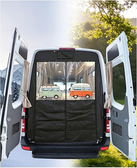Moustiquaire Arrière pour Fourgon Aménagé et Camping-car