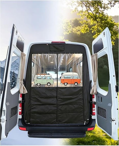 Moustiquaire Arrière pour Fourgon Aménagé et Camping-car