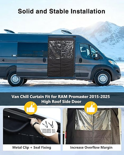 Moustiquaire Arrière pour Fourgon Aménagé et Camping-car